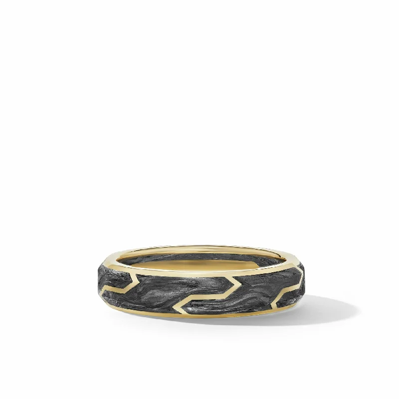 Rings with spiral designs for eye-catching twist -David Yurman  Ring in 18-Karat Yellow Gold