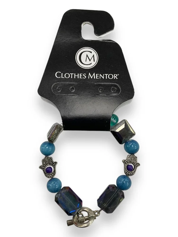 Bracelets with moonstone gems for mystic appeal -Bracelet Beaded By Clothes Mentor