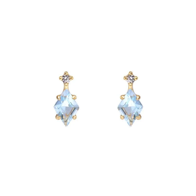 Sky Blue Topa Earrings