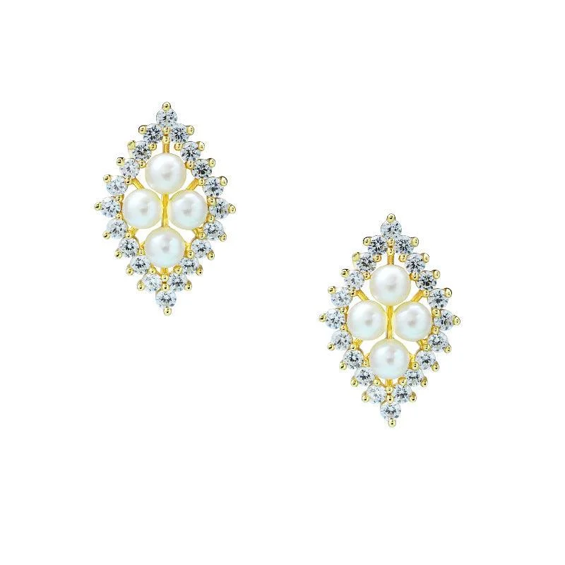 Diamond shaped studs