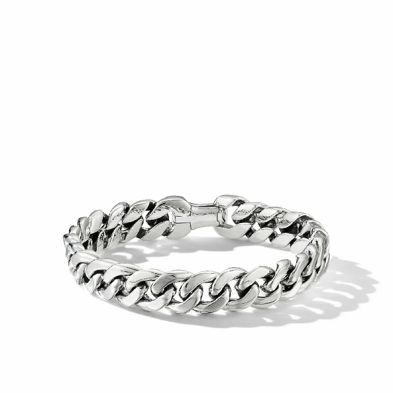 Bracelets with matte rose gold for subtlety -David Yurman   Bracelet in Sterling Silver