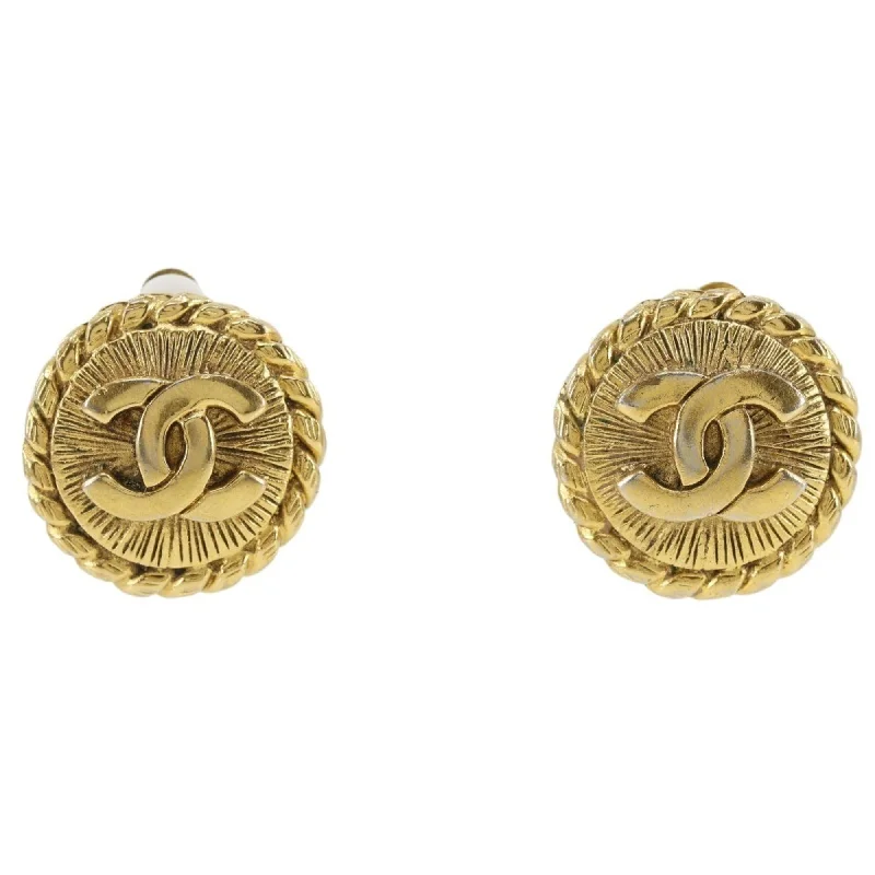 Contemporary Drop Earrings for Fashion -Chanel  Plating Clip Earrings (Pre-Owned)