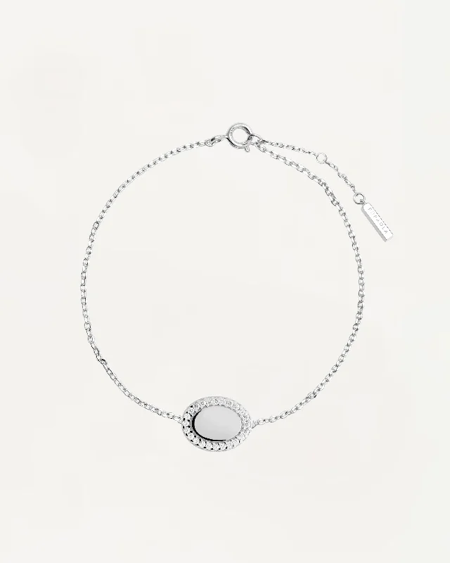 Bracelets with knot accents for symbolic charm -Mademoiselle Silver Bracelet