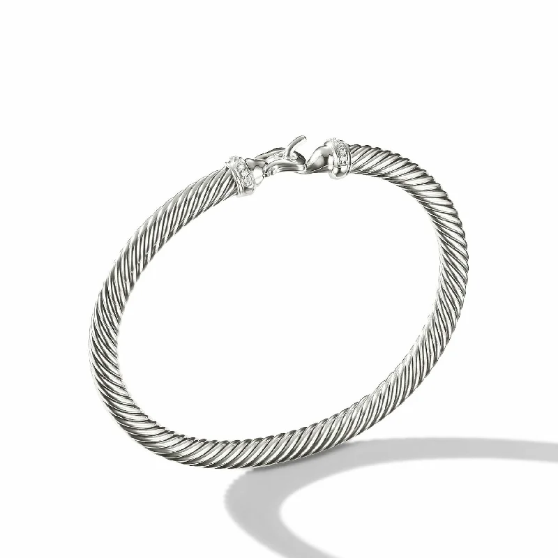 Bracelets with knot accents for symbolic charm -David Yurman The Cable Collection® Bracelet in Sterling Silver