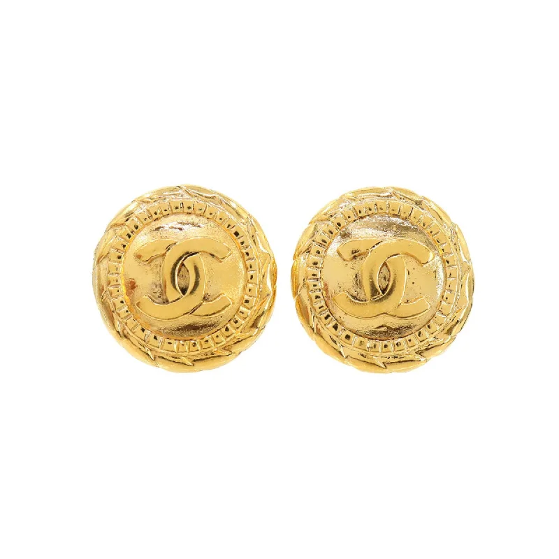 Rhinestone Drop Earrings for Sparkle -Chanel  Clip Earrings (Pre-Owned)