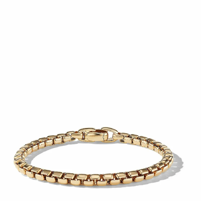 Gold bracelets with delicate diamond charm accents -David Yurman   Bracelet in 18-Karat Yellow Gold