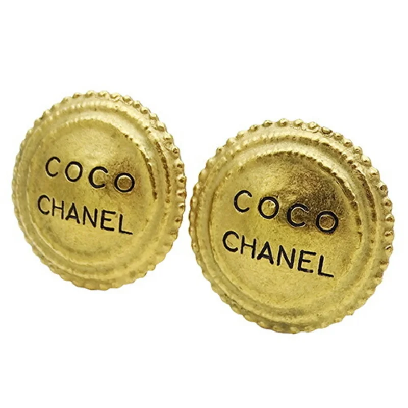 Drop Earrings with Animal Motifs -Chanel Coco  Clip Earrings (Pre-Owned)