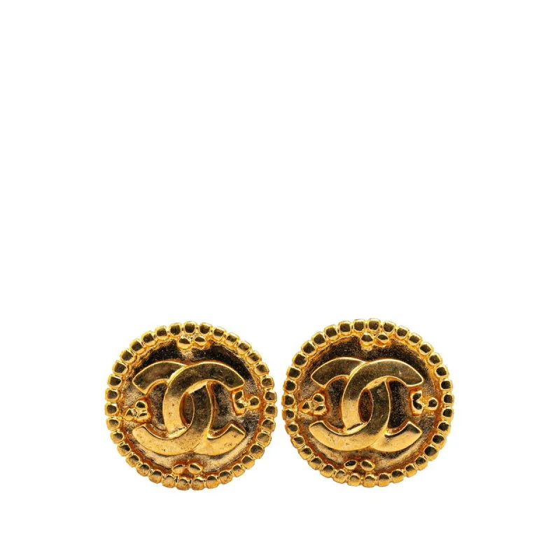 Clip On Drop Earrings for Non Pierced -Chanel  Clip Earrings (Pre-Owned)