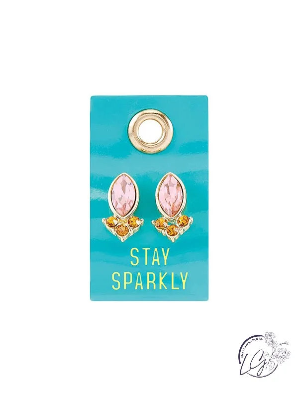 Tarnish Resistant Drop Earrings for Longevity -Stay Sparkly - Gemstone Earrings