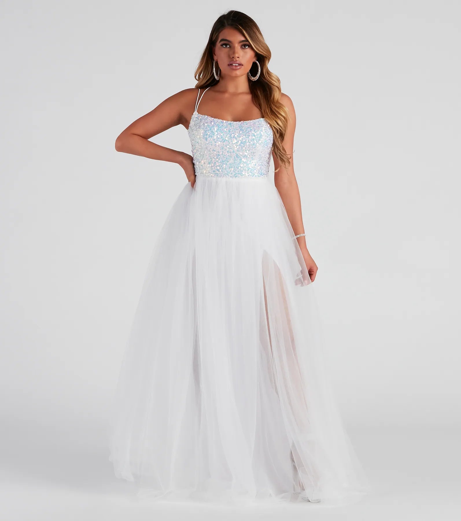 Best necklaces and pendants with intricate beadwork for a bohemian-inspired look-Daniella Formal A-Line Ball Gown