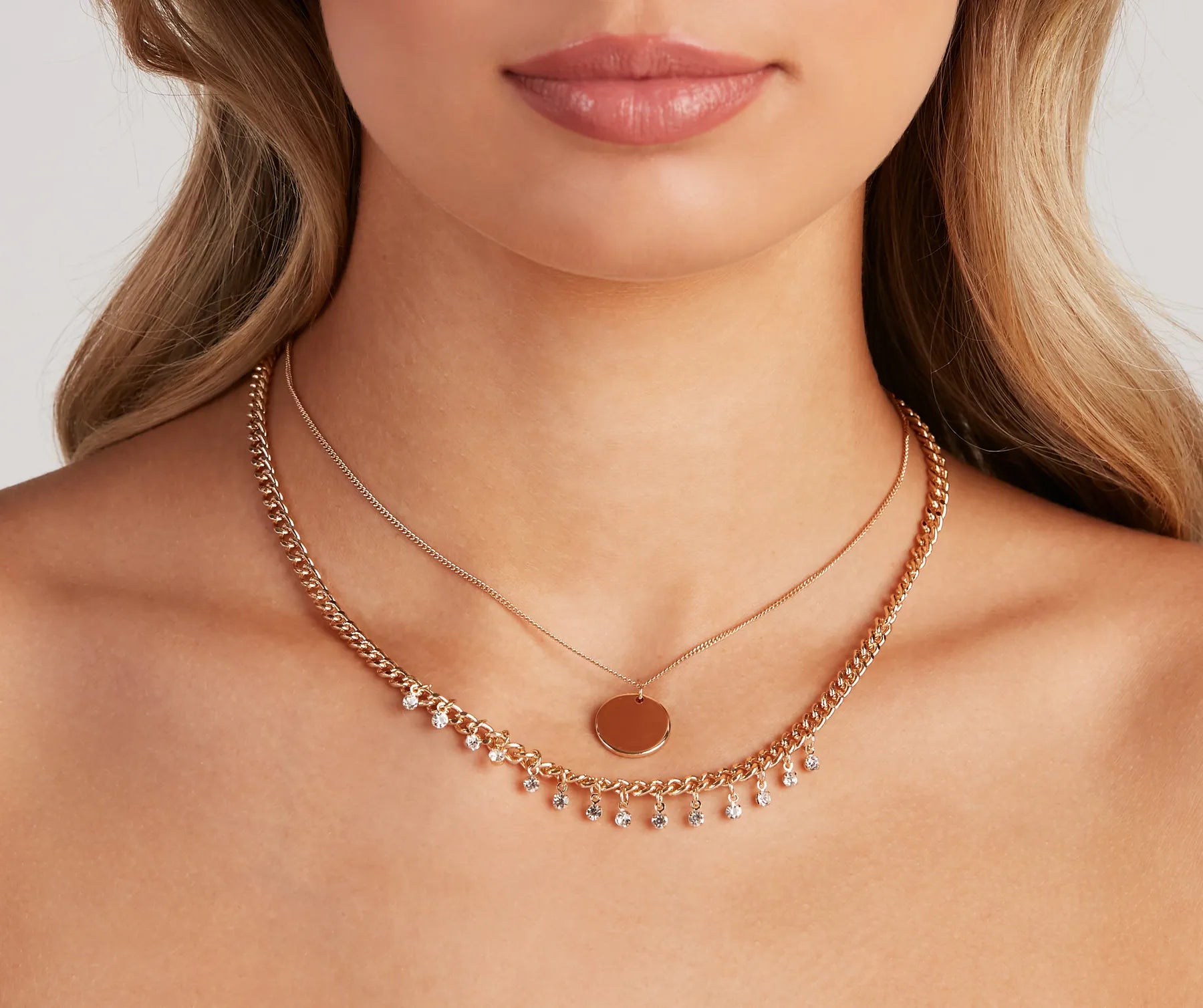 Stunning necklaces and pendants with ruby and diamond combinations for a luxurious effect-Effortless Everyday Glam Layered Necklace