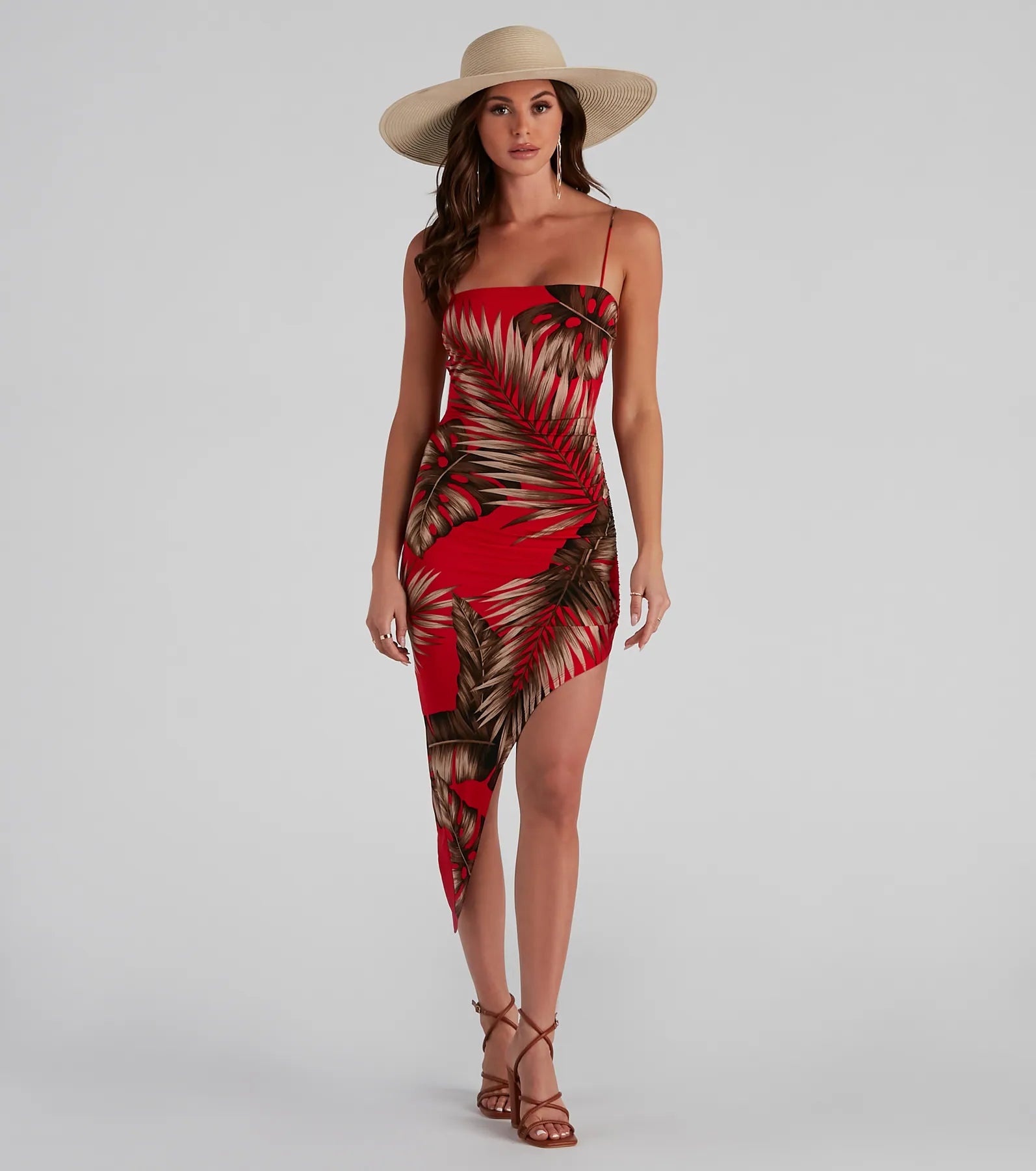 Contemporary Dresses for Fashion -Island Palms Strappy Midi Dress