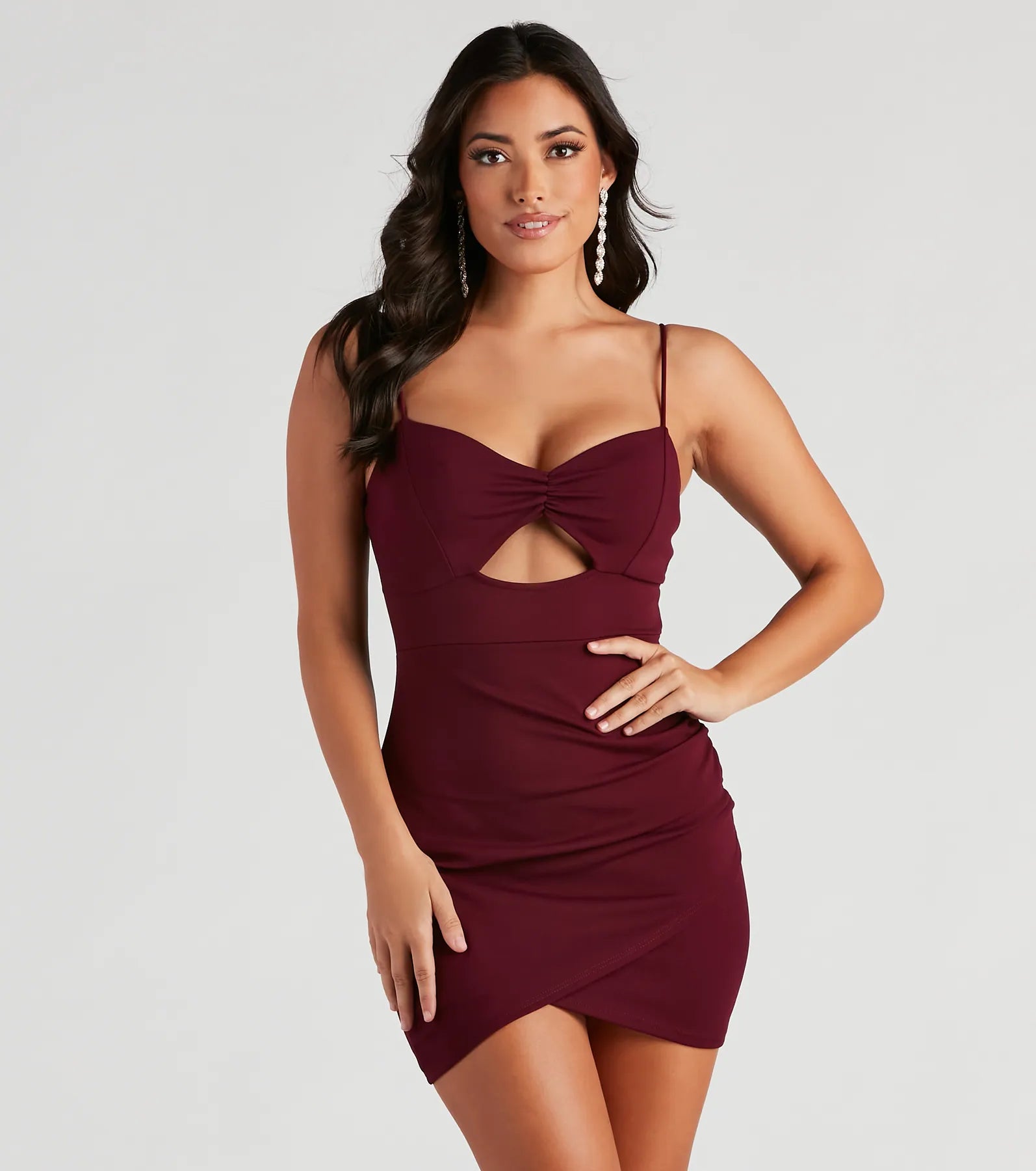 Tiered Dresses for Voluminous -Keep It Chic Bodycon Mini Dress